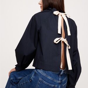 Banana Republic Poplin Blouse - New w. Tags